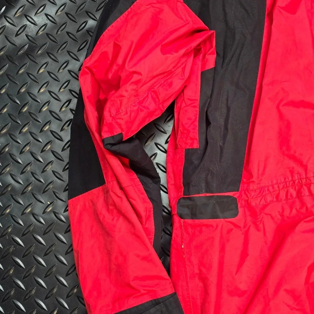 The North Face Mountain Gore-Tex Jacket Mens Medium Red Black Vintage‎ Shell